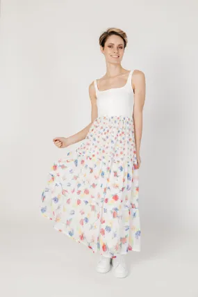 Vestito lungo Desigual VANCOUVER Bianco